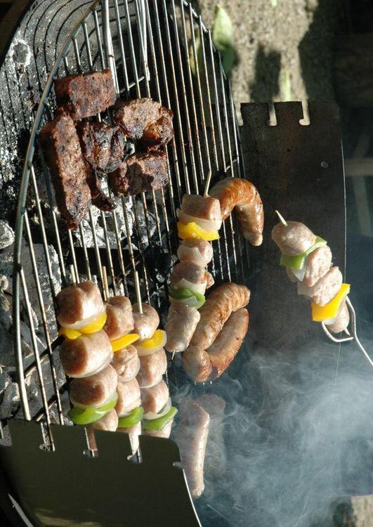 Carne en la parilla