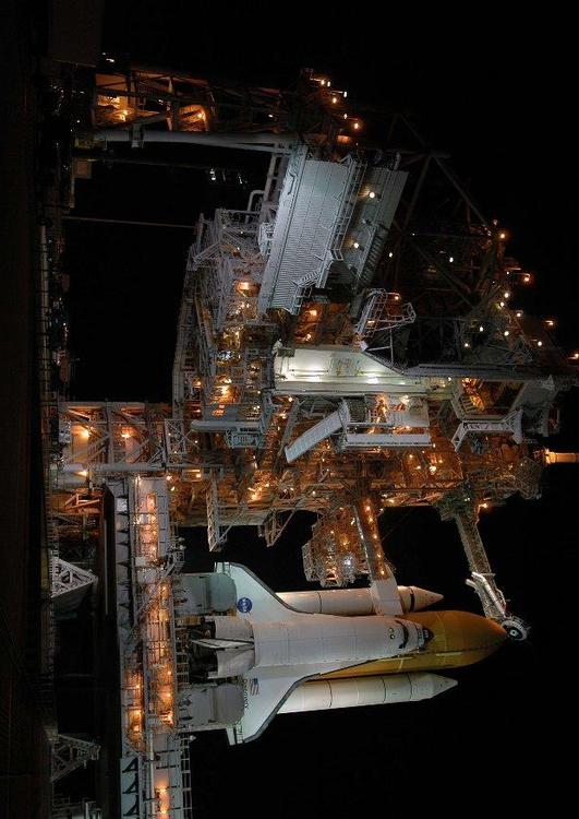 Discovery antes del despegue