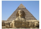 Esfinge y pirámide en Gizeh