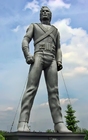 Foto estatua de Michael Jackson