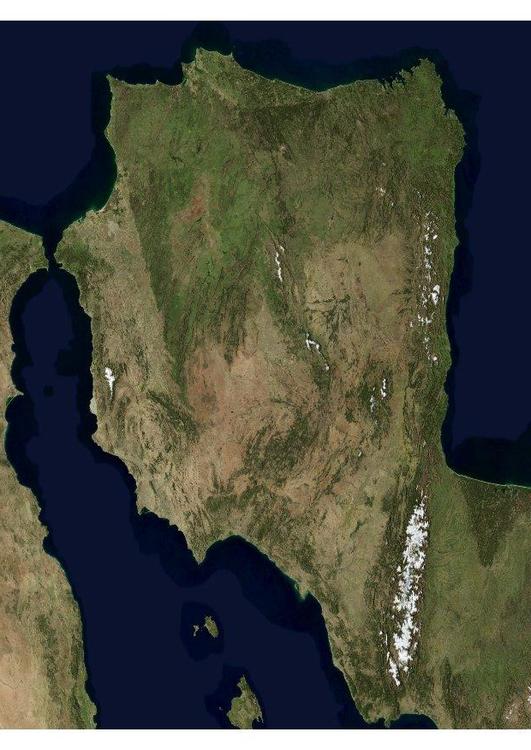 Foto de satÃ©lite de EspaÃ±a