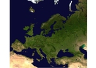 Foto de satélite de Europa
