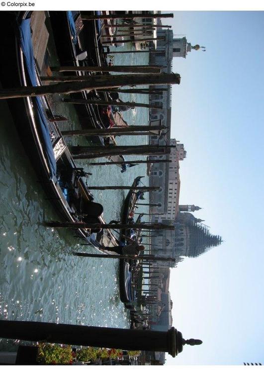 GÃ³ndolas en el Gran Canal, Venecia