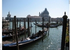 Góndolas en el Gran Canal, Venecia