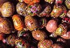 huevos de pascua pintados