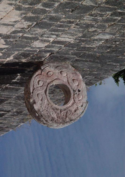 Juego de pelota en Chichen Itza