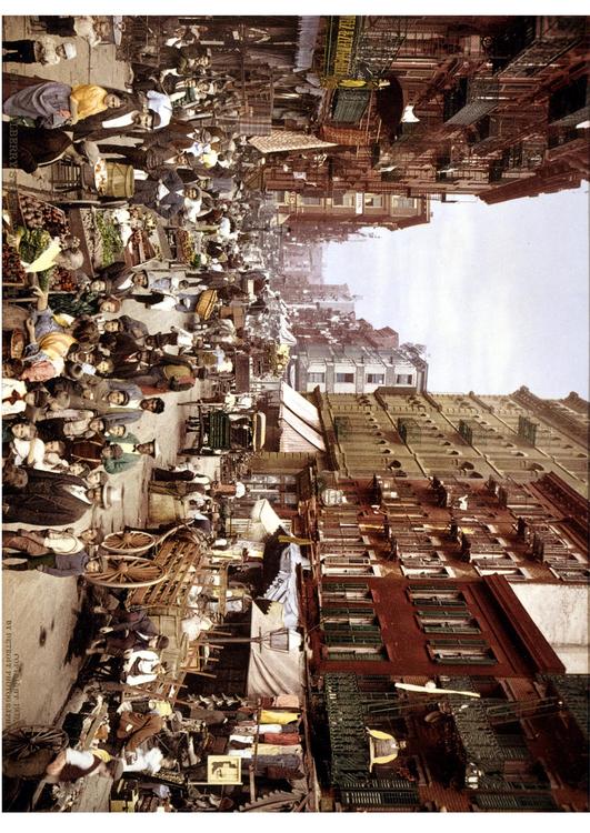 Nueva York - calle Mulberry 1900