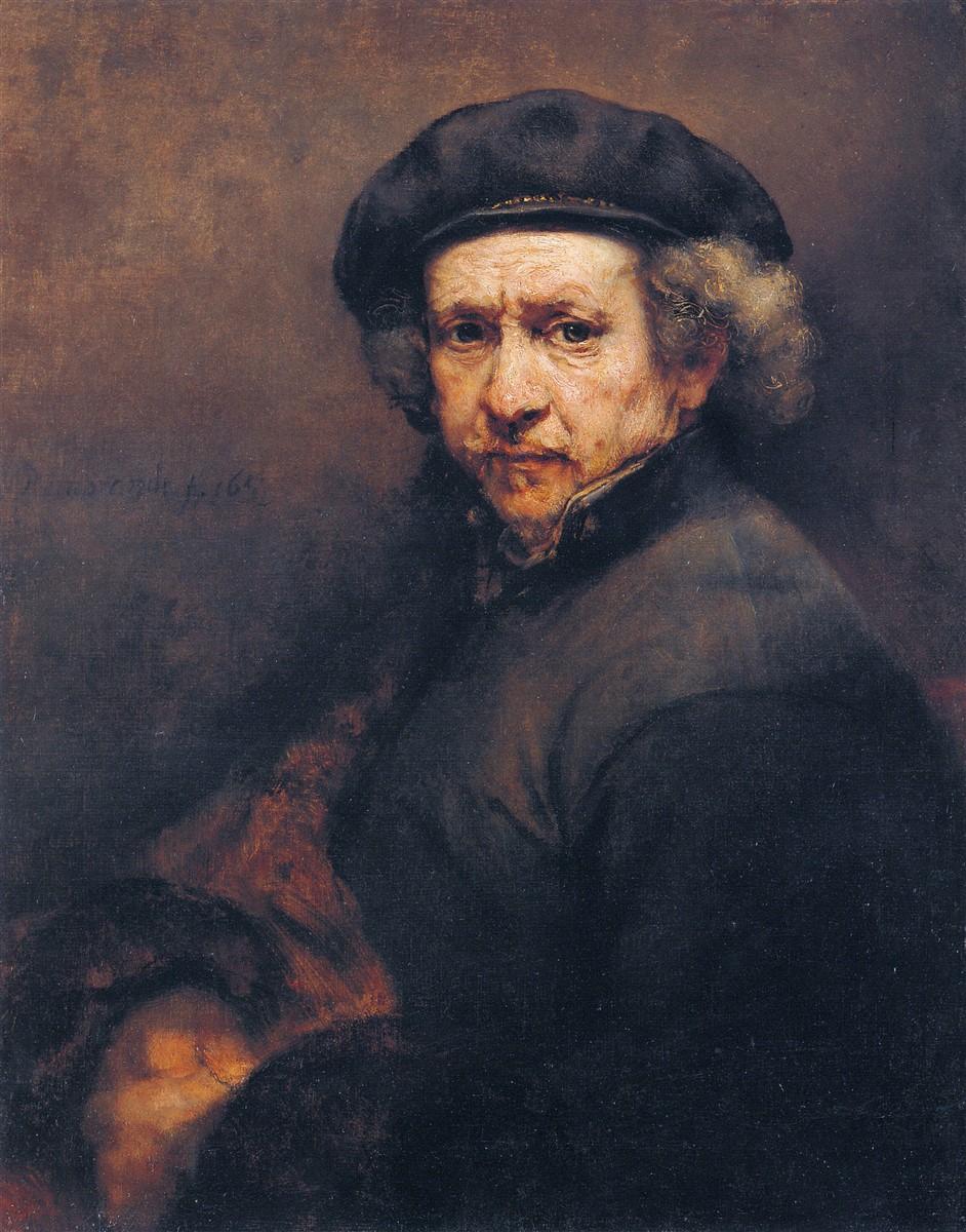 Foto pintura de Rembrandt