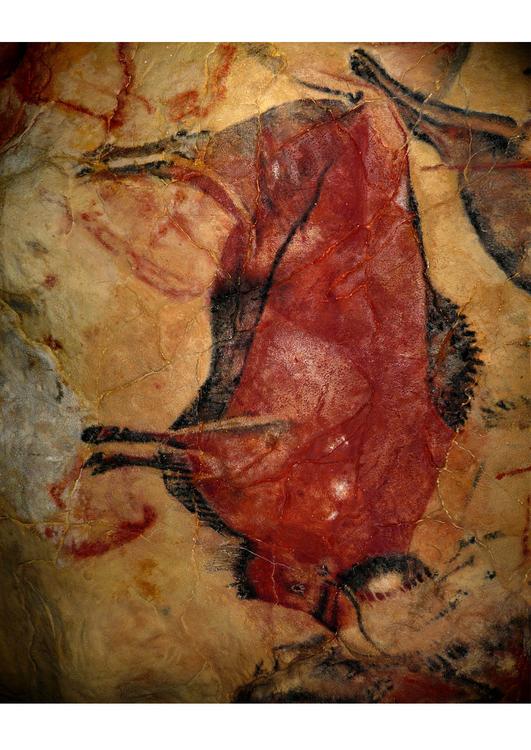 pintura prehistÃ³rica - bisonte