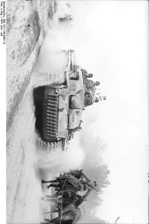 Rusia - ataque con tanque