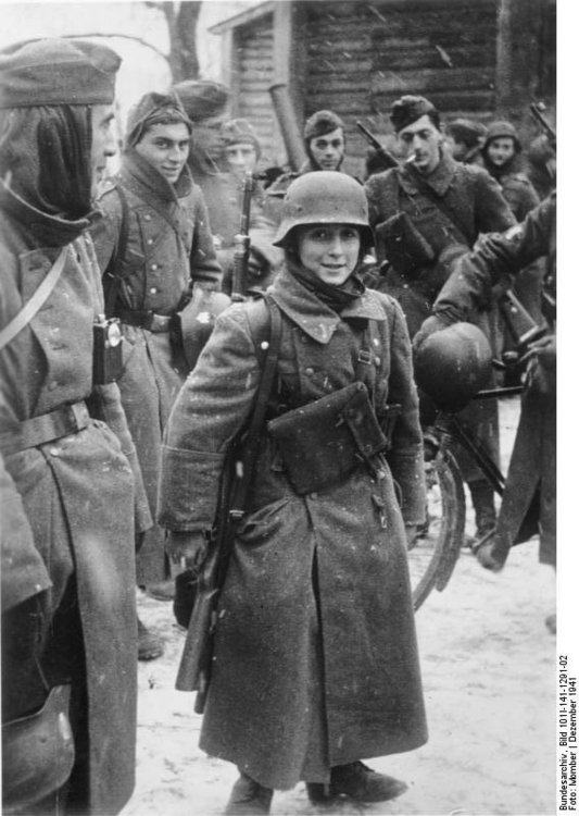 Foto Rusia - soldado de 15 aÃ±os de la legiÃ³n francesa
