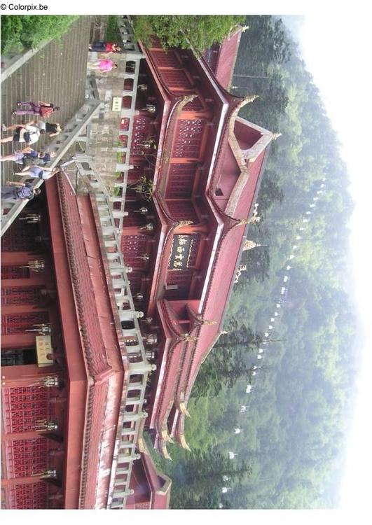 Templo del monte Emei