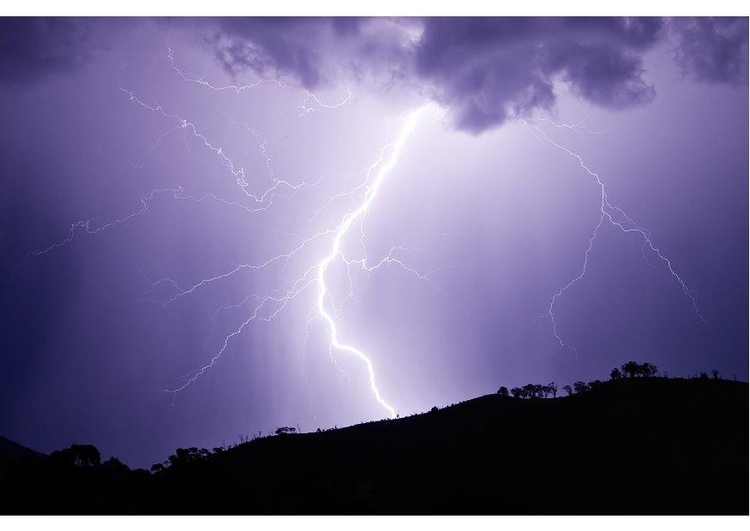 Foto Tormenta - rayo