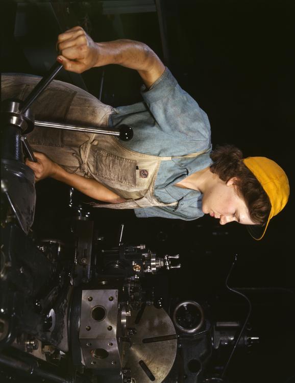 trabajadora de fÃ¡brica - 1942