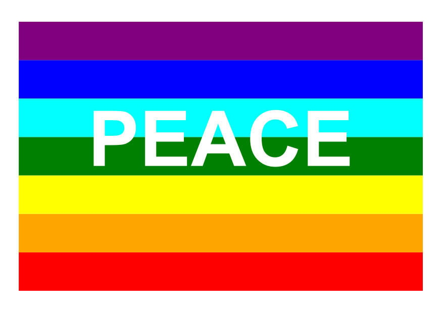 Imagen bandera de la paz