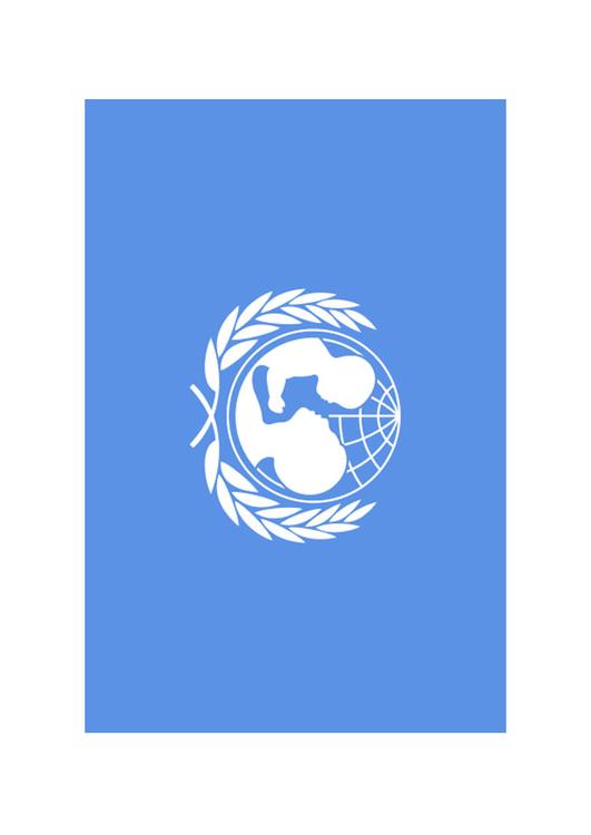 bandera de UNICEF