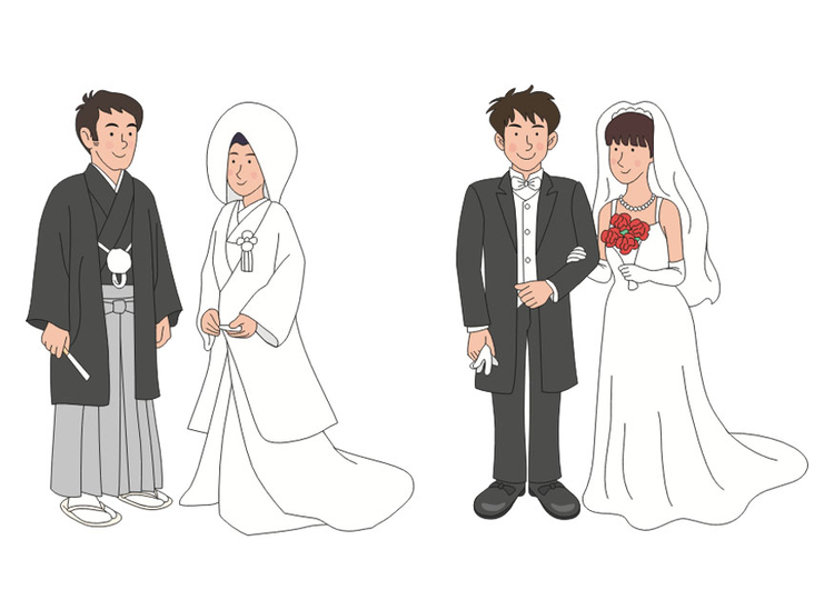 Imagen boda japonesa - Imágenes Para Imprimir Gratis - Img 30337