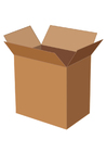 imagen caja de cartón