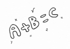 Dibujo para colorear calcular