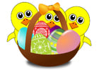 Imagen cesta de Pascua