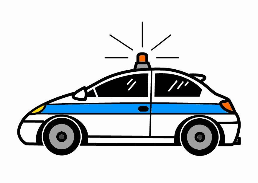 Imagen coche de policÃ­a