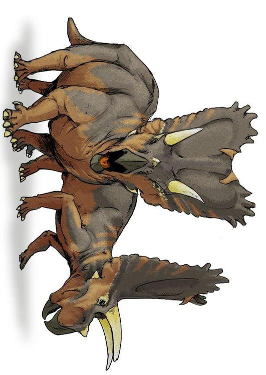 Dinosaurio pentaceratops