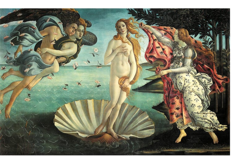 Imagen El nacimiento de Venus - Sandro Botticelli