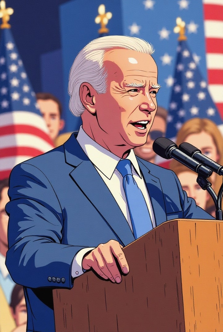 Imagen El presidente Biden da un discurso