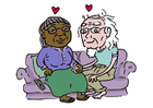 Imagen envejecer juntos