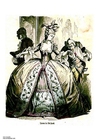 Falda de aro del siglo XVIII