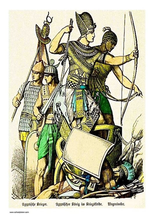 Imagen farao en la batalla