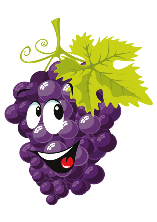 Imagen fruta - uvas - Imágenes Para Imprimir Gratis