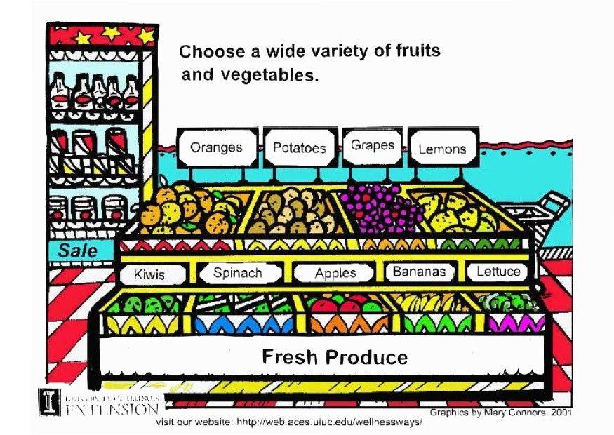 Imagen Frutas y verduras frescas