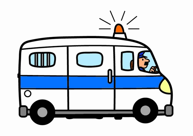 Imagen furgoneta de policÃ­a