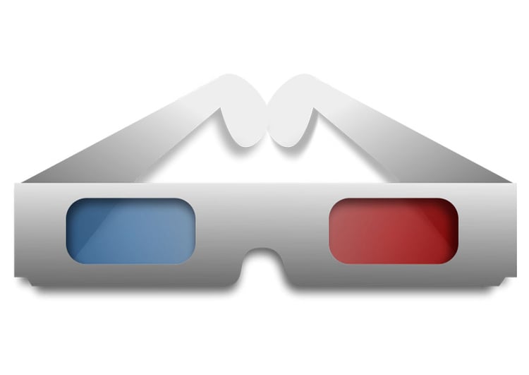 Imagen gafas 3D 