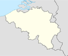 mapa en blanco de Bélgica