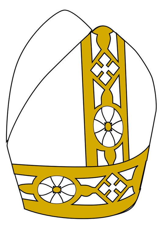 Imagen mitra papal
