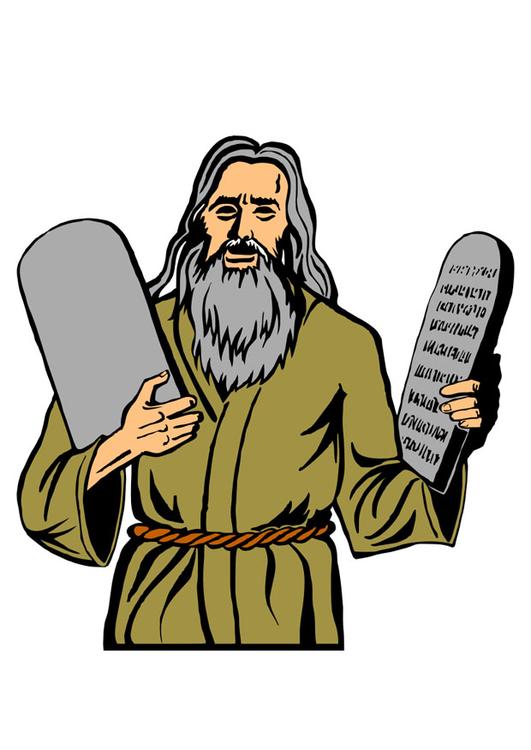 MoisÃ©s - los diez mandamientos