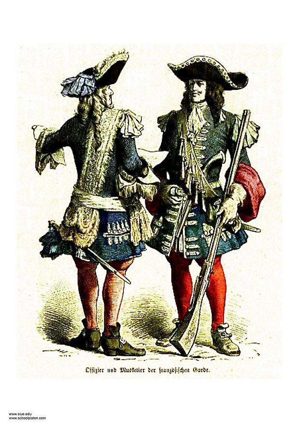 Imagen Mosqueteros siglo XVII