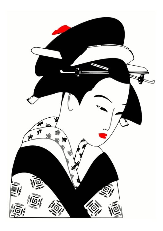 Imagen Mujer japonesa