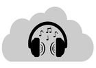 Dibujo para colorear música