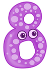 número - 8