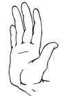Dibujo para colorear parar