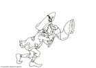 Dibujo para colorear Pirata