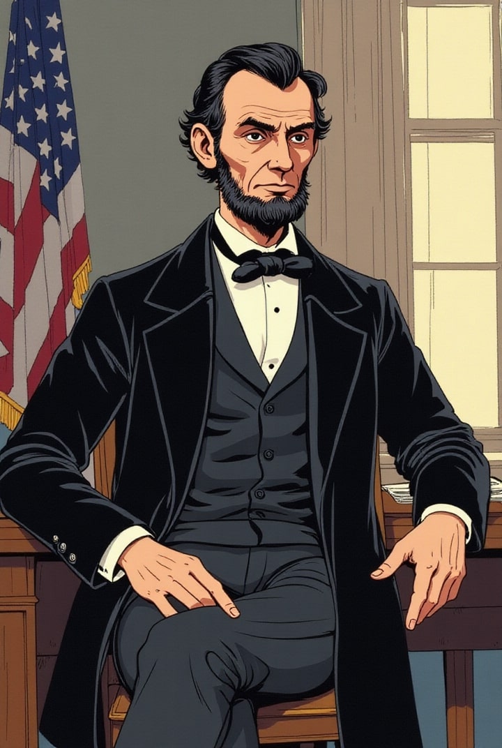 Imagen Presidente Abraham Lincoln