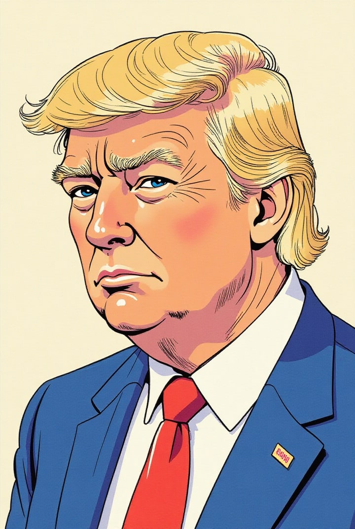 Imagen Presidente Donald Trump 