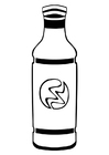 Dibujo para colorear refresco