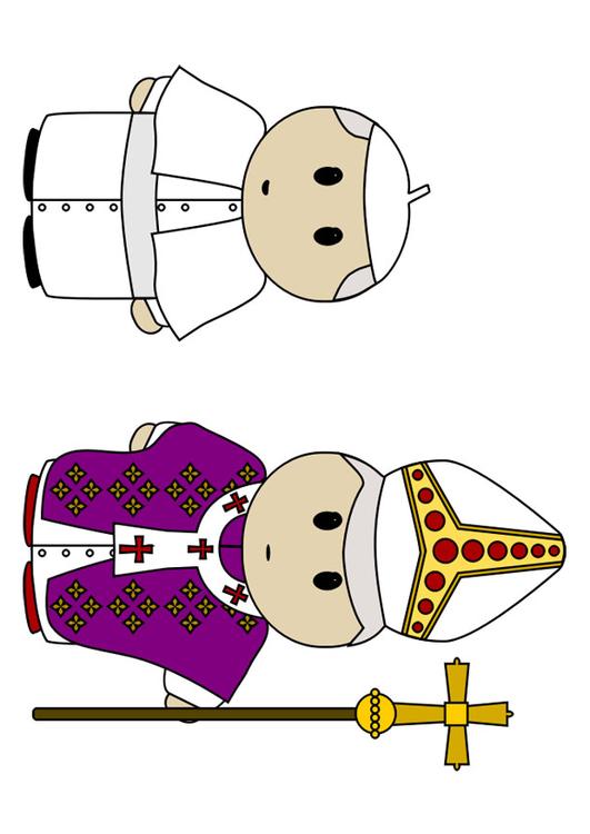 ropa del Papa