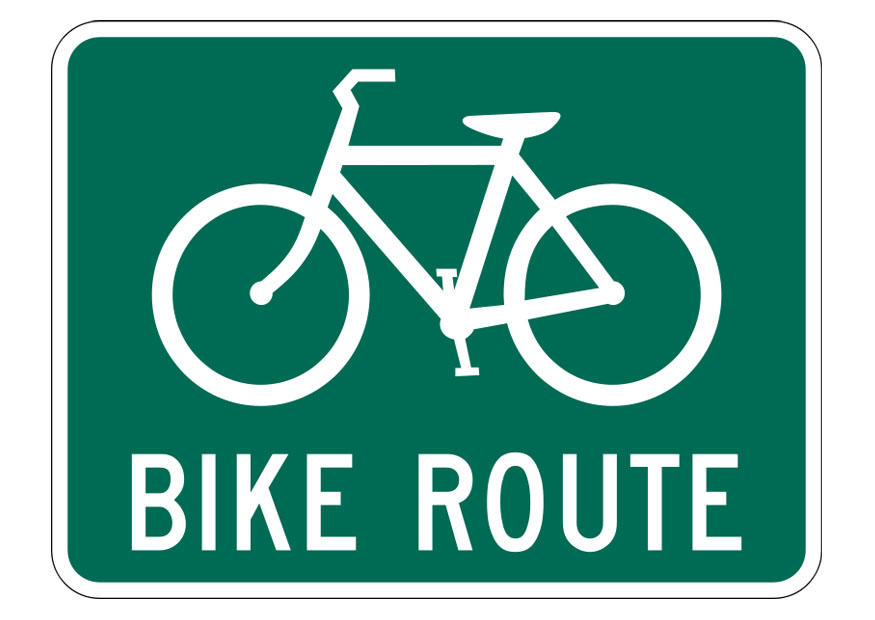 Imagen ruta en bicicleta