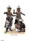 Imagenes Senegalenses bailando,  1880